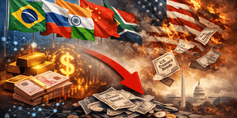 Economic shift BRICS vs. U.S. decline