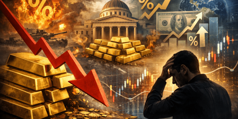 gold price drop meaning