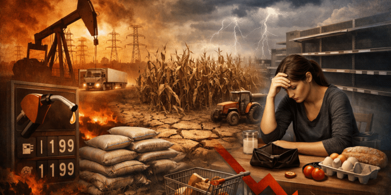 energy crisis leading to food shortages