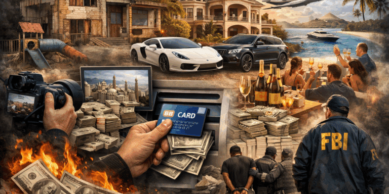 Financial fraud and lavish deception