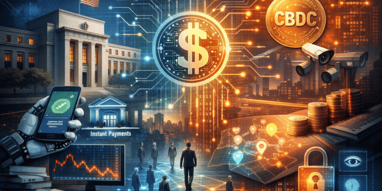 FedNow CBDC financial control