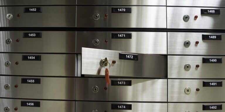deposit boxes