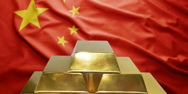 China central bank gold purchases