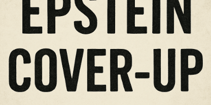 Epstein cover-up Trump DOJ