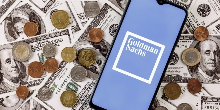 Kazan,,Russia,-,Dec,20,,2021:,Smartphone,With,Goldman,Sachs