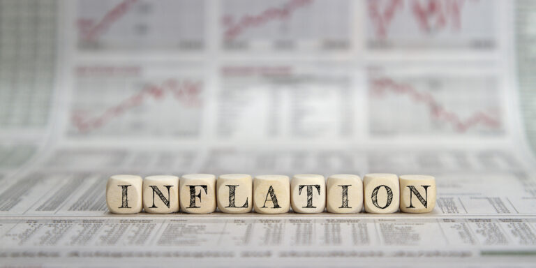 Inflation,Word,On,A,Newspaper