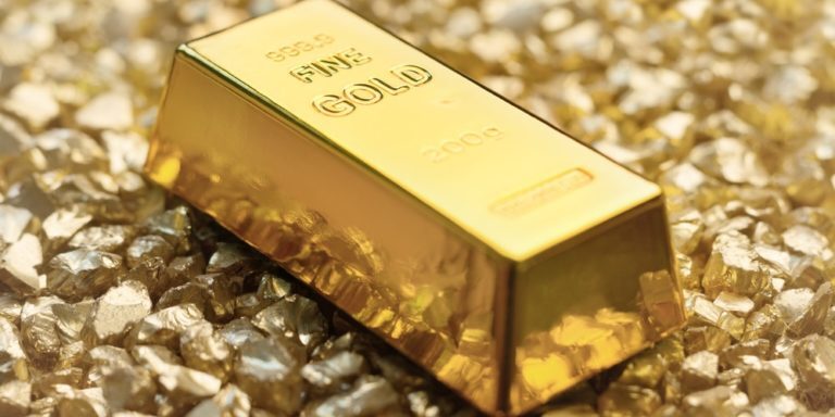 A gold brick