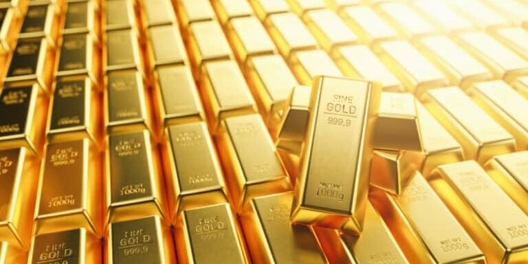 Stack,Of,Gold,Bars.,Financial,Concepts