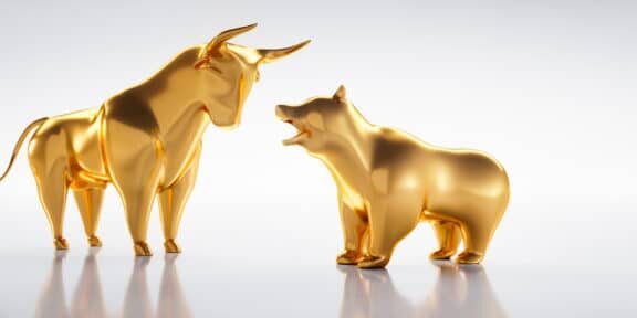 gold bull