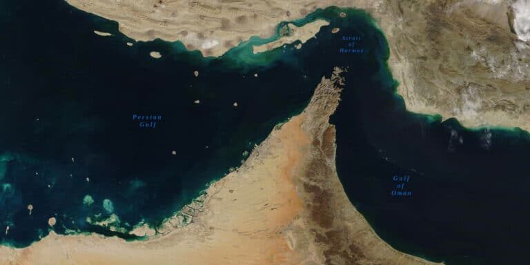 Strait,Of,Hormuz,,A,Strait,Between,The,Persian,Gulf,And Iran Strait of Hormuz Blockade