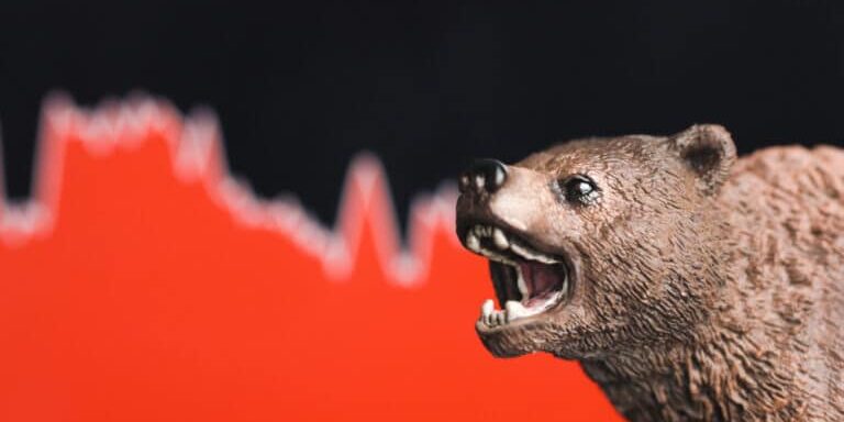 Stock,Crash,With,Red,Chart,Bearish,Drop,In,Background,And