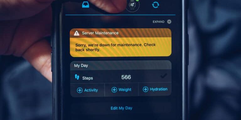 website outage vanguard