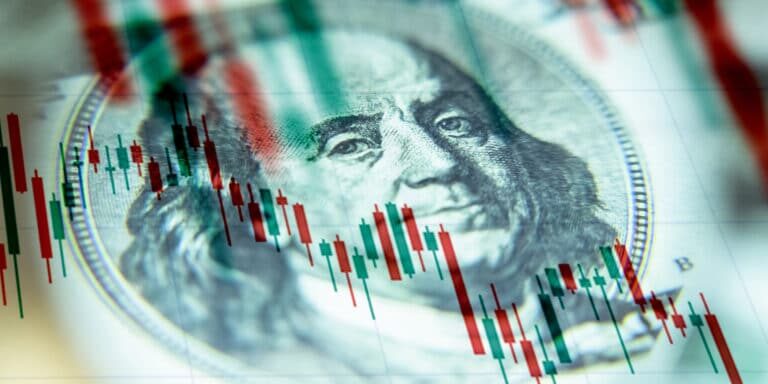 US dollar index struggle