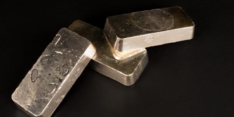 Low,Key,Take,Of,Sterling,Silver,Bars,On,A,Black