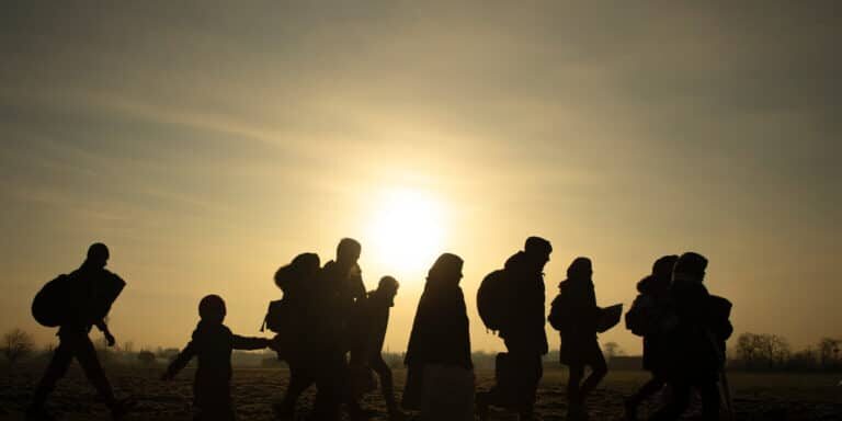 Migrants,Walk,Towards,The,Turkey's,Pazarkule,Border,Crossing,With,Greece's Elites Replacing Hardworking Americans