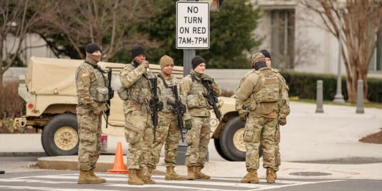 Washington,Dc,,Usa,-,January,17,,2021:,Us,Army,Military