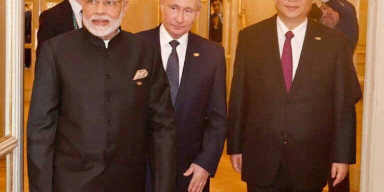 China and India funding Putin