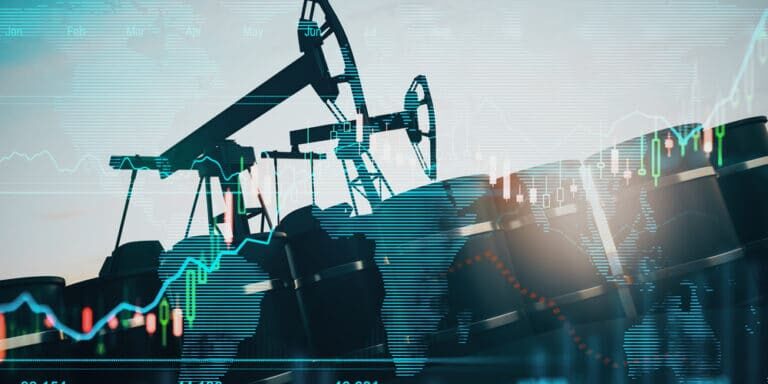 Oil,Pumping,Machinery,In,Operation,With,Barrels,And,Digital,Screen Oil,Pumping,Machinery,In,Operation,With,Barrels,And,Digital,Screen