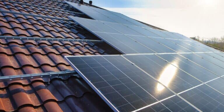 Photovoltaic,Panels,On,The,Roof,.,Roof,Of,Solar,Panels.