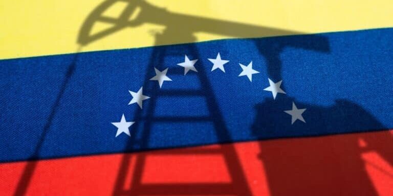 The,Oil,Industry,Of,Venezuela,.,Oil,Rigs,On,The