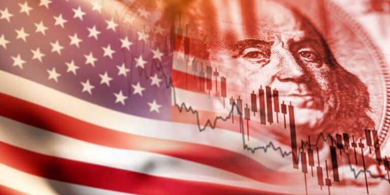Financial,Collapse.,Decline,In,Value,Of,Us,Stocks.,Decline,In