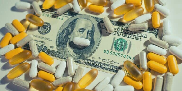 Big,Pharma,Conspiracy,Theory.,Medical,Pills,Lying,On,Top,Of