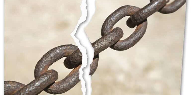 Breaking,The,Chains,-,Concept,With,A,Ripped,Photo,Of