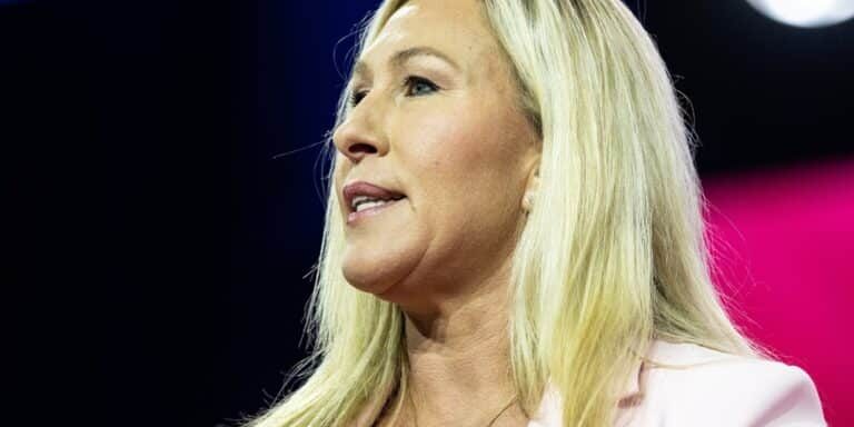 Congresswoman,Marjorie,Taylor,Greene,Speaks,On,The,2nd,Day,Of