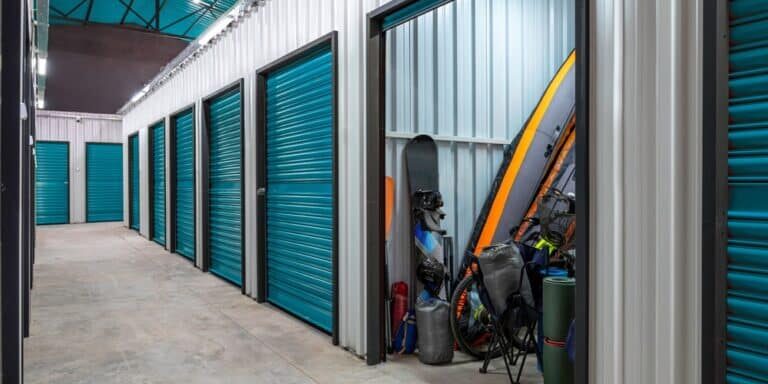 Outdoors,Activity,Items,Seen,Through,The,Open,Door,Of,The
