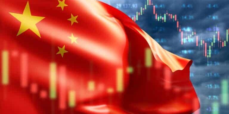 Flag,Of,China.,Economy,Of,People,Republic,Of,China.,Graphs China Declares Financial War