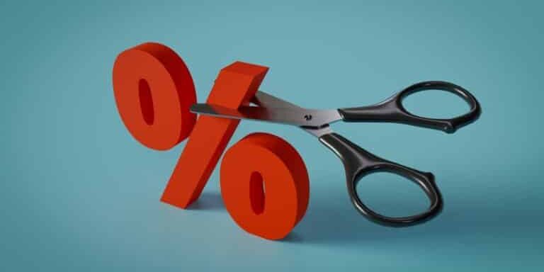 Background,Of,Bank's,Interest,Rate,Cut,Concept,,3d,Rendering