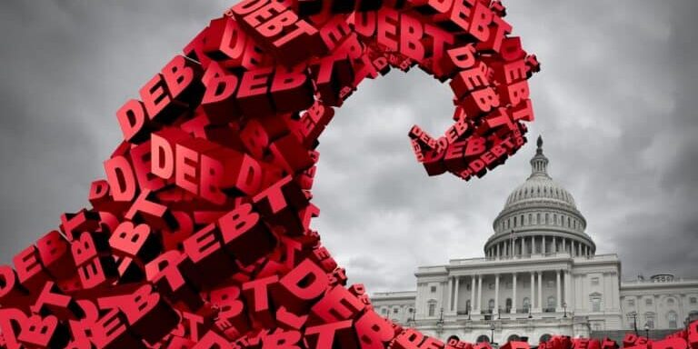 Us,Debt,Danger,As,The,American,Economy,In,Crisis,Or US Debt Ponzi Scheme