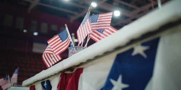 Elections,In,The,United,States,Of,America.,Close,Up,Of