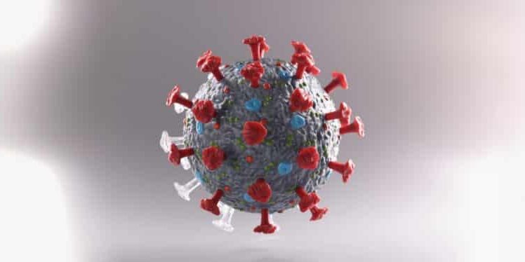 Close-up,Of,Coronavirus,Bacteria,Plastic,Model,,Micro,Virus,And,Covid-19