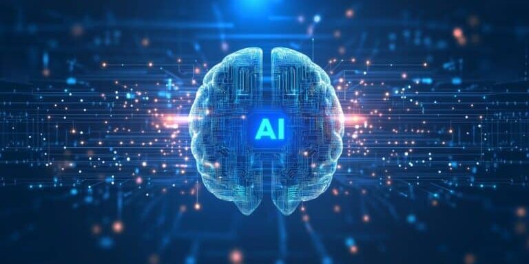Digital,Brain,With,Circuit,And,Ai,Cocept.,3d,Rendering.