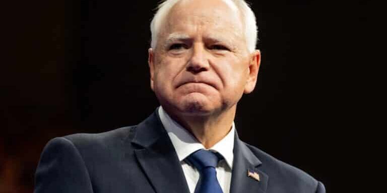 Governor,Of,Minnesota,Tim,Walz,Attends,The,Rally,In,Liacouras