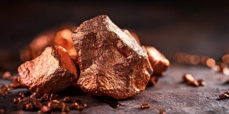 Copper,Ore,,Macro,Photography,,Ore,Extraction,Mine,,Metal,Used,In