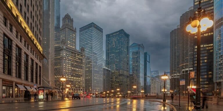 Chicago,,Usa,-,October,20,,2019,:,Chicago,Street,View