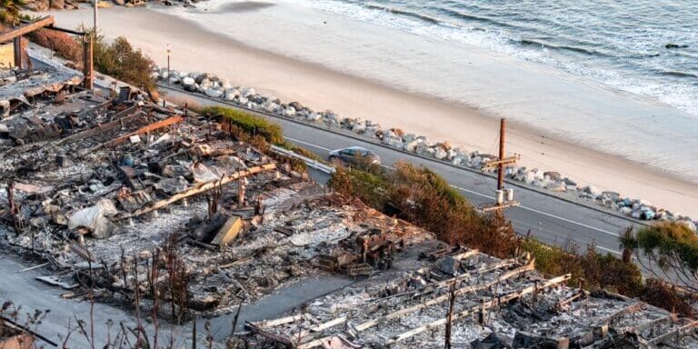 Pacific Palisades wildfire aftermath
