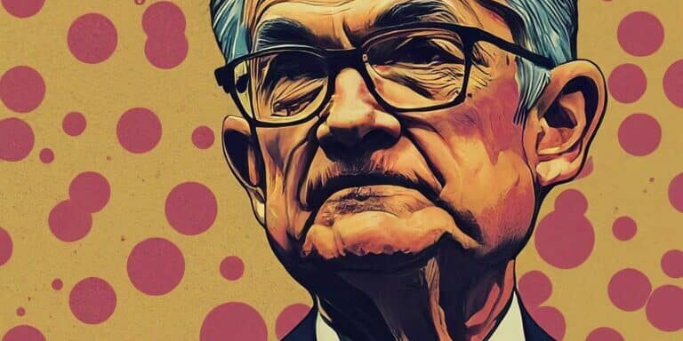 Pop,Art,Artistic,Image,Of,Jerome,Powell