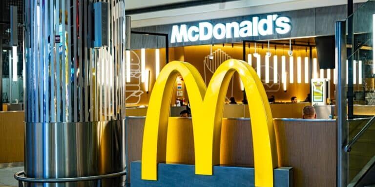 Dubai,,Uae,-,Feb,8,,2025:,Mcdonald's,Logo,Displayed,In Dubai,,Uae,-,Feb,8,,2025:,Mcdonald's,Logo,Displayed,In