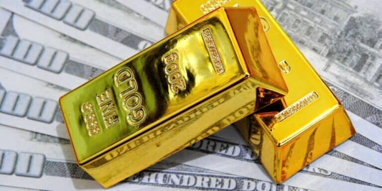 Jakarta,,Indonesia.,April,9,,2025:,Gold,Bars,Above,The,Hundred