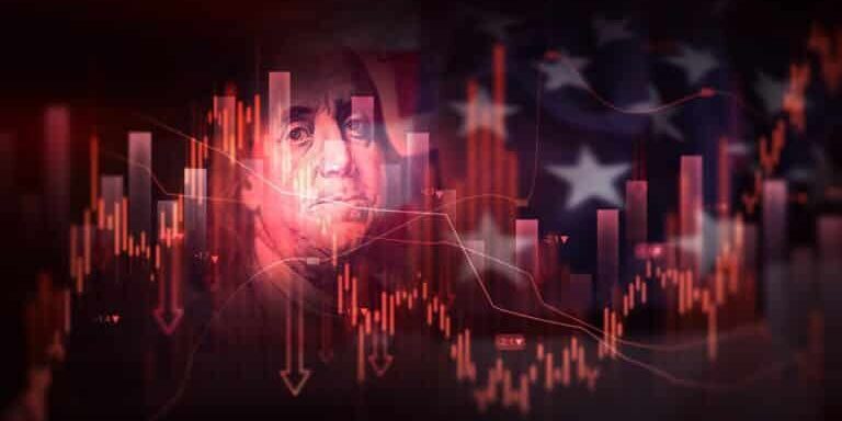 Crisis,In,Usa,,Rising,Inflation,,Devaluation,Of,Dollars,And,The