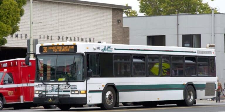 Alameda,,Ca,-,July,27,,2025:,Ac,Transit,Bus,,The