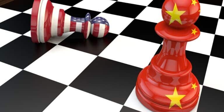 Usa,China,Chess,Geopolitics,Global,Politics,War,Currency,3d