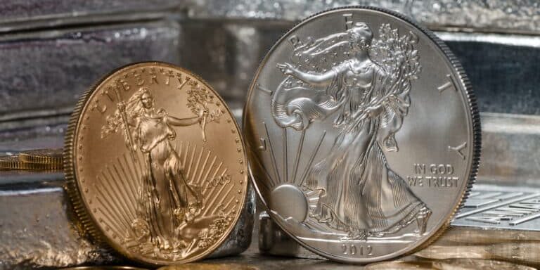 Lady Liberty on coins.