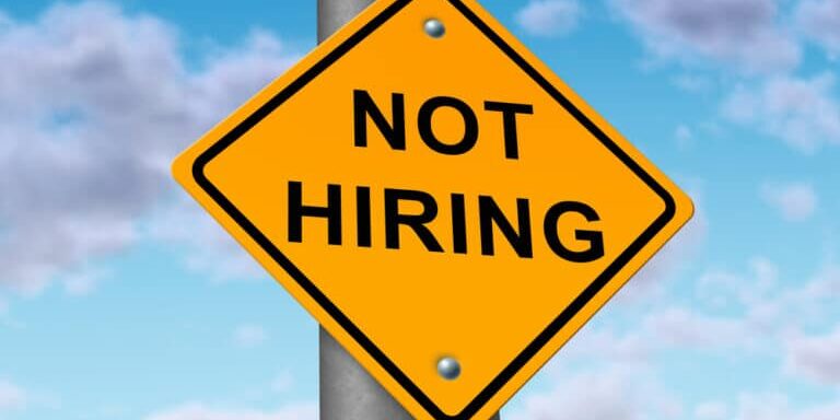 Not,Hiring,Traffic,Sign,Representing,The,Concept,Of,Recession,And Not,Hiring,Traffic,Sign,Representing,The,Concept,Of,Recession,And
